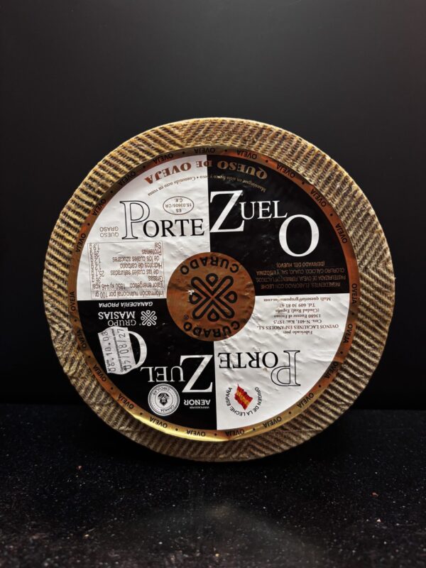 QUESO PORTEZUELO DE OVEJA CURADO